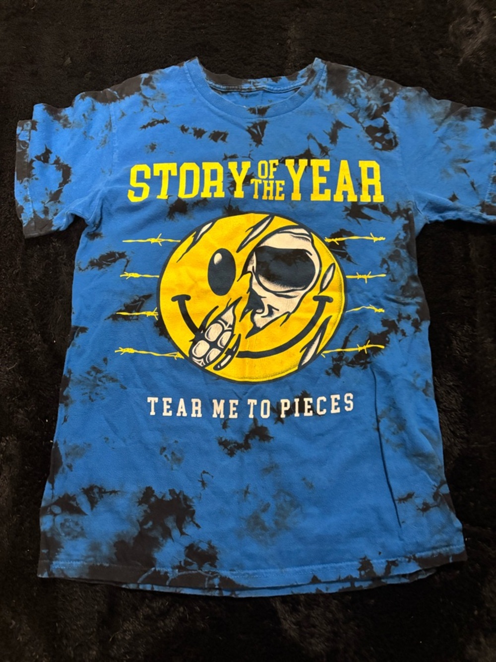 Story of the Year  Tie-Dye Graphic Tee - 'Tear Me to Pieces'